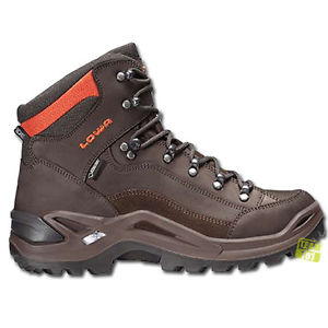 LOWA Hommes Chaussures De Trekking Marche Renegade GTX MID marron/rouille