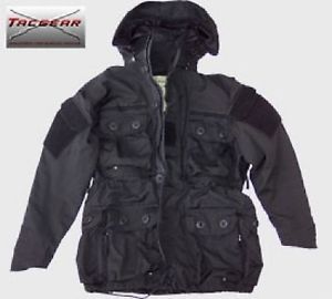 TACGEAR Parka de champ Parka Veste de service Blouse Veste Gen. II noir XXL