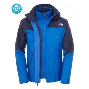 NORTH FACE Mountain GORE-TEX BLUE 3 IN 1