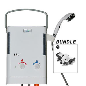 Eccotemp CE L5 Gas Chauffe-eau instantané pour l'extérieur avec pompe à eau