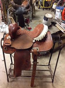 Billy Cook Youth 12" Seat  Square Skirt Saddle. Used 5 Times