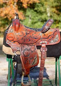 Team Steinhoff Custom 14.5 Inch Barrel Saddle