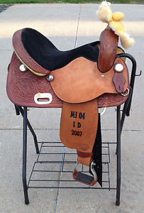 Tex Tan Western Barrel Saddle 15 Inch