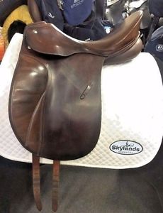Used Passier Grand Gilbert ( GG ) Dressage Saddle Size 16.5" Brown