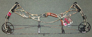 2016 Hoyt Defiant 30 Compound Bow Left Hand 70 Lbs #3 Cam