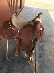 15" Crates Saddlery Mike Beers Ranch / Roper Saddle