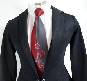 Reed Hill Saddleseat Ladies 3p suit Black Pin Wool Blend size 20 - USA