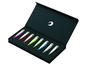 Deejo Präsentationsbox, Colors, 27g, AISI 420 Stahl,, Liner-Lock, Gürtelclip,
