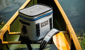 *NEW* Yeti Hopper Flip 12 Soft-Side Gray/Blue Cooler Bag FAST SHIPPING! YHOPF12G