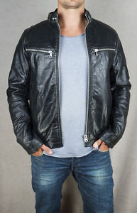 G-Star Veste En Cuir Road cuir JKT Taille L