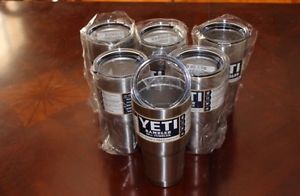 Set of 6 YETI 30oz Tumbler Stainless-Steel Cups FREE SHIPPING BRAND NEW