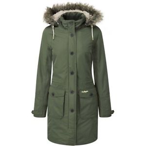 Craghoppers Cayley Parka Womens Jacket Coat - Green All Sizes