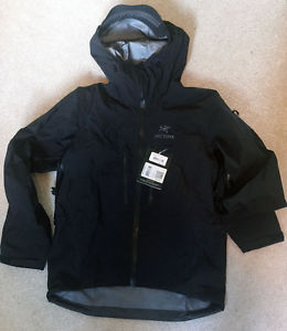 Arc'teryx Alpha SV jacket Men's Black Large Brand New