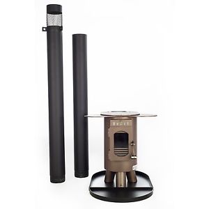 NEW Traveller Stove™ Flues Bundle.  Honey Glow Brown (with wings)