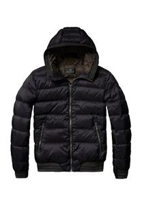 Scotch & Soda Veste d'hiver Homme CLASSIC BOMBER 101349 bleu foncé 08