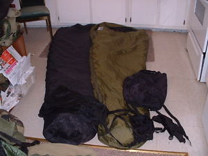 4PC. Wiggy's Super Light FTRSS Sleep System Lamilite Sleeping Bag EXC!!