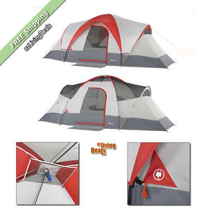 Ozark Trail Tent 9 Person 18x10' Weatherbuster Outdoor Family Camping Dome Tents