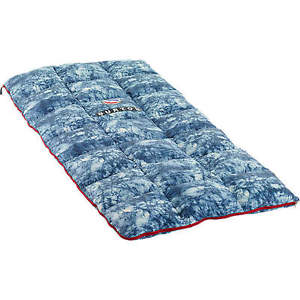 Burton Schlafsack Snowboard Camping Daune THE DIRT BAG INDIGO PRINT UVP 350€ NEU