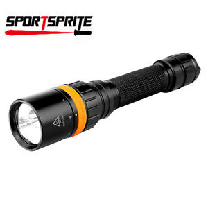 Fenix SD20 1000LM 3Mode Red/White Light Magnetic Ring Dimmable Diving Flashlight