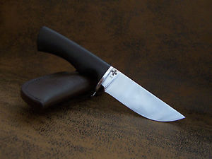 BULAT CUSTOM Exklusives Jagdmesser Zlatoust Messer, Bushcraft, D2 Stahl 61-HRC