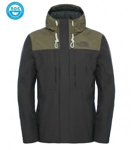 The North Face Hommes Veste D'hiver Himalayan Encre Noire Vert