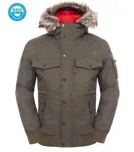 The North Face Hommes Veste D'hiver M Gotham Encre Noire Vert