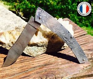 Couteau Fermant, Le Thiers par P Cognet, Tout Damas - 230mm