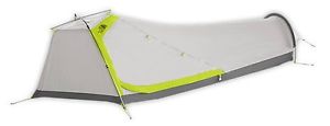 The North Face Asylum Bivy and footprint! gray/green, 1 person, mint!