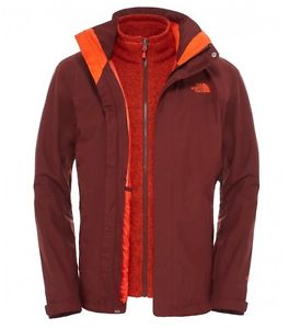 The North Face Homme Triclimate Veste Tout Terrain 2 Sequoia Rouge