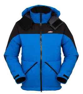 Mont Icicle Hydronaute XT Down Jacket in Black, Skydiver Blue