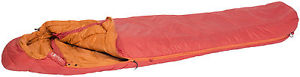 Exped LiteSyn 1000 Sleeping Bag (Synthetic)-Red/Orange-Large-Left
