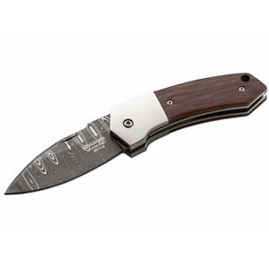Böker Jahresmesser 2013 modernes Damast Taschenmesser Wüsteneisenholz Limitiert