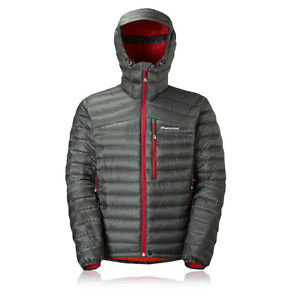 Montane Featherlite Down Mens Black Water Resistant Outdoors Jacket Top