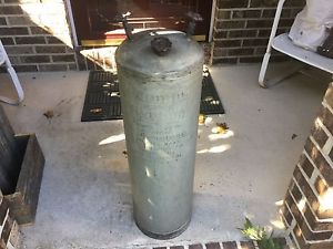 Antique 1920s COLEMAN STOVE FUEL GAS SUPPLY TANK Lantern General Store Display