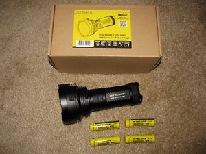 Nitecore TM16GT Flashlight CREE XP-L LED 3600 Lumens with 3400mAh Batteries