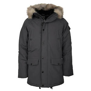 Carhartt Anchorage Parka eclipse ( gris ) - chaud Homme Manteau d'hiver fourré