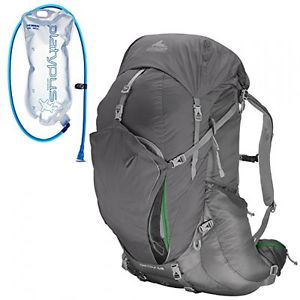 Gregory Mens Contour 60 Backpack Graphite Grey w/ Hydration Bladder Small
