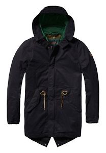 Scotch & Soda PARKA Homme CLASSIC LONG PARKA 101356 bleu foncé 08