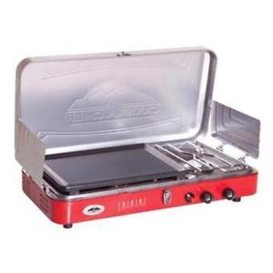 Camp Chef Rainier 2Burner Stove w/Griddle - Outdoor Cooking Unit