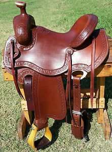 15.5" Spur Saddlery Ranch Roping Saddle (Made in Texas)