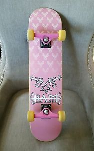 Pink Heartagram tattoo deck (Bam Margera) Destructo. Element.