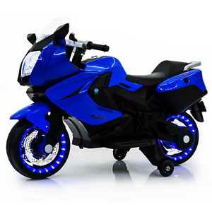Kid Electric Motorcycle 12V Toy Battery Powered 4 Wheel Dual Drive Electric Car
