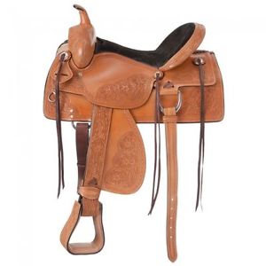 Tough-1 Saddle Jacksonville Equine Comfort Trail Horse Tack KS1956