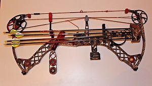 Mathews Solocam Z7 SE4 Compound Bow Right Hand RH Tru Glo Hunting Archery 26