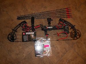 New PSE Brute Force right hand bow package  50-70# skullworks 2