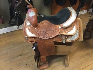 Tex Flex Tex Tan Western Saddle