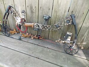 Mathews Creed Bow Right Handed 70# 27 " Used Decked out & ready to hunt