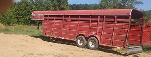 livestock/ horse trailer 24ft floor