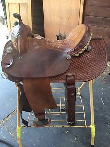 14.5" Jerri Mann Barrel Saddle