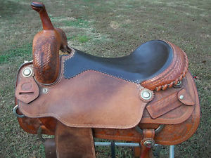 Cutting Saddle/ Custom Cajun 17 Inch Padded Seat